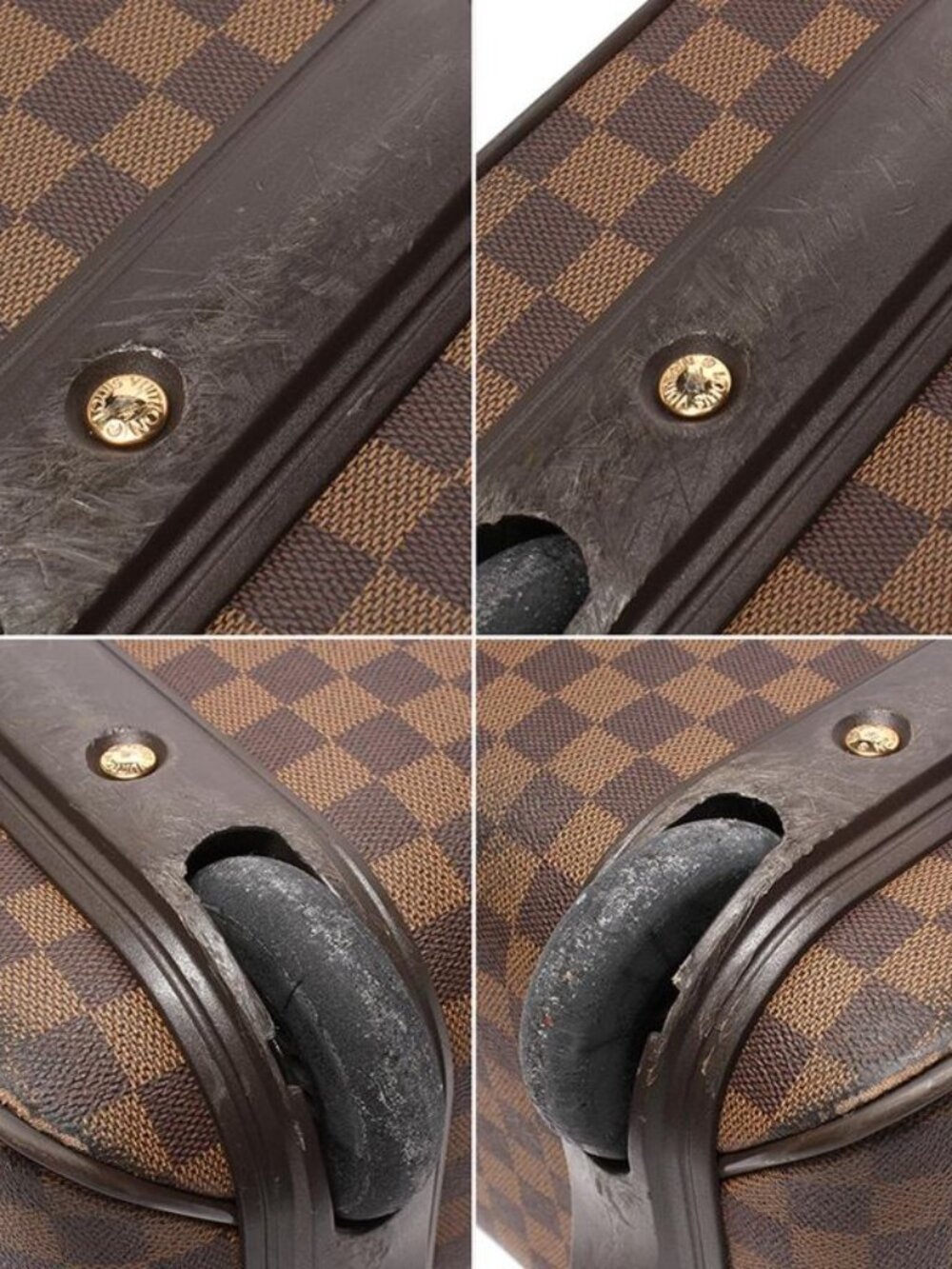 Louis Vuitton Carry Bag Shoes Pegase 45 Damier - Picture 5 of 10